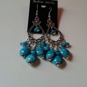 Vintage  Wind Tassel Bohemia Style  Earrings